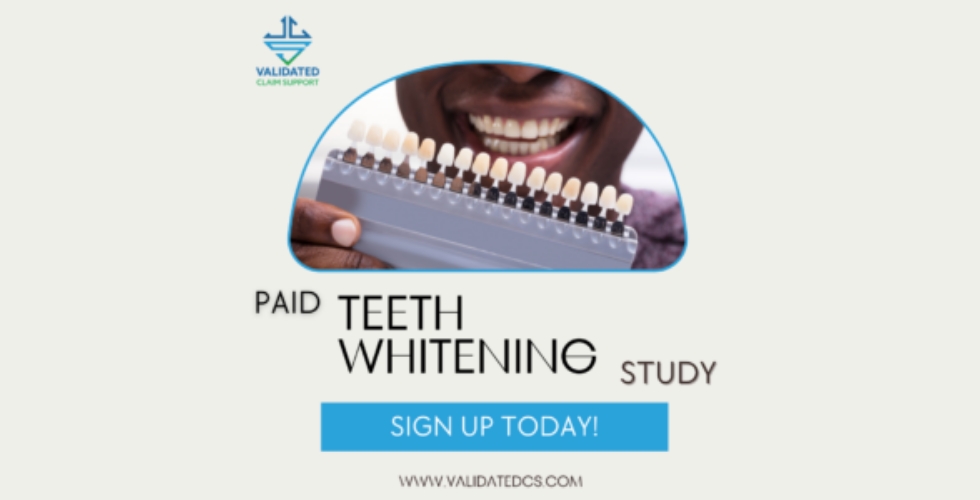 Clinical Research Study to Evaluate the Effects of Teeth Whitening Kits - Validated Claim Support