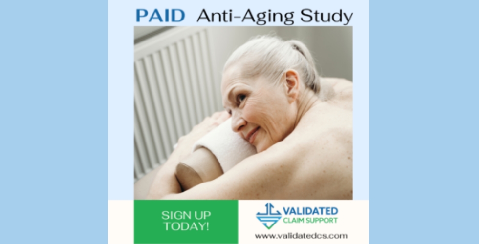 Upcoming Anti-Aging Studies in Teaneck, NJ - Validated Claim Support